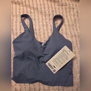 NWT Lululemon Oasis Blue Align Tank